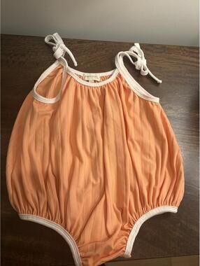 Forever French Tie Strap Onesie 18-24M